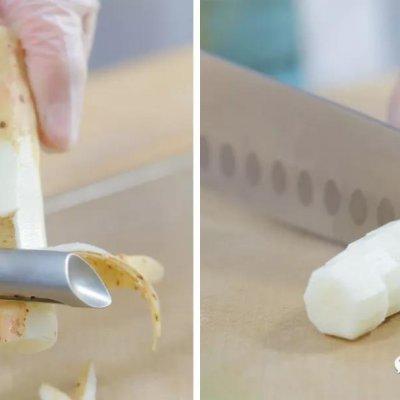 百吃不腻的蜜豆山药糕 宝宝辅食食谱教程