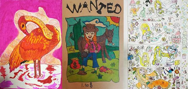 孩子最不擅长画人物？这个9岁小女孩的画，绝对是用来颠覆你认知的！