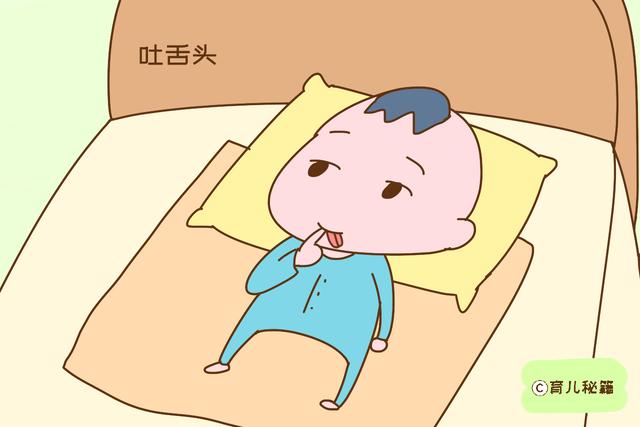 宝宝为什么爱吐舌头？其中的原因家长要知道，有的是疾病信号