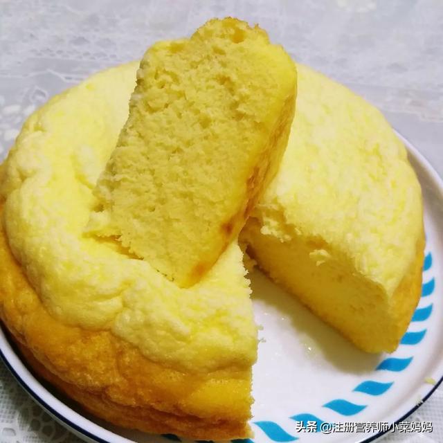 外面买的蛋糕糖份太高，这款无糖蛋糕自己做起来！不用烤箱哦~