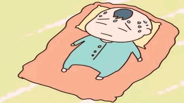 宝宝晚上睡觉总是不停出汗，枕头经常被打湿，这到底是怎么回事