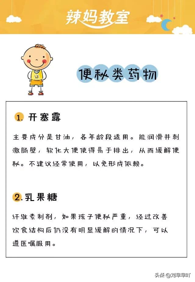 实用！婴幼儿日常用药最全整理 婴幼儿安全用药