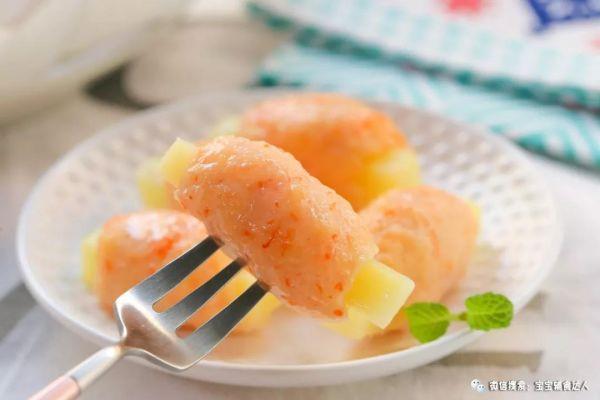 0难度的土豆虾泥棒 宝宝辅食食谱，好吃到停不下来！