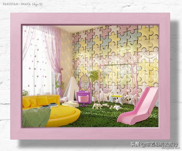 设计师让孩子画出自己喜欢的房间的样子，然后真的做出来了