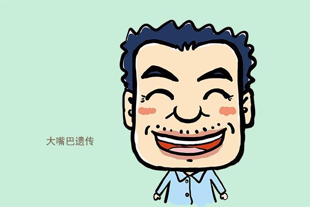 爸爸妈妈身上这些部位较大，很容易遗传给孩子，你中标了吗？