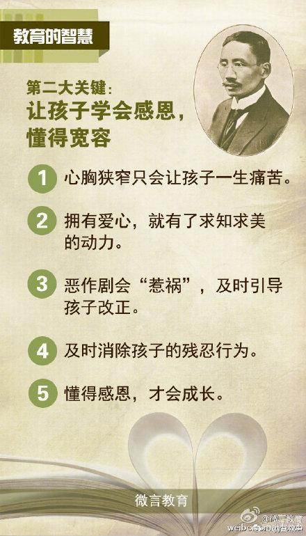 蔡元培：决定孩子一生的不是成绩而是健全的人格