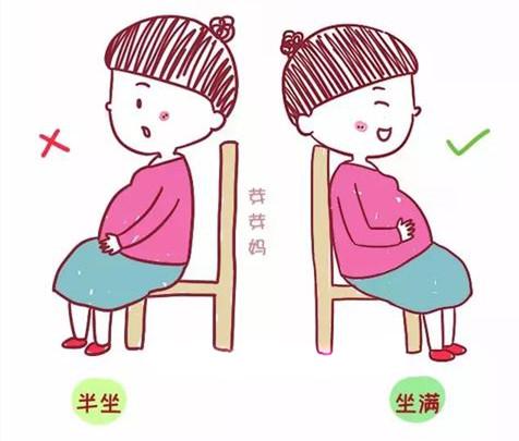 孕期腰酸背痛还水肿?坐姿不对伤胎伤身!图解正确姿势,对照学习