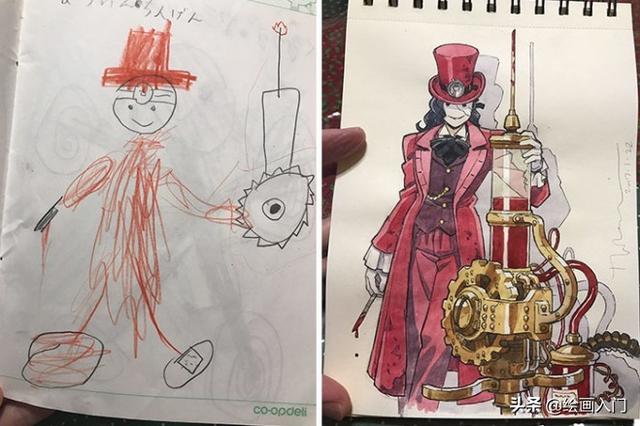 灵魂画手的爸爸，有一双化腐朽为神奇的手。