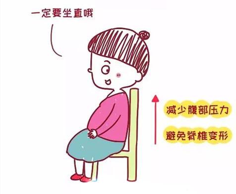 孕期腰酸背痛还水肿?坐姿不对伤胎伤身!图解正确姿势,对照学习
