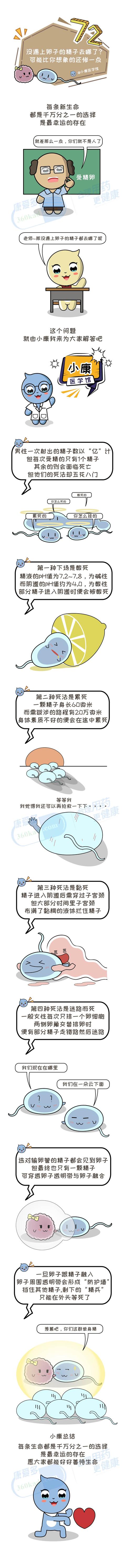 「脑洞科普」没遇上卵子的精子去哪了？可能比你想象的还惨一点