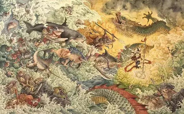 太震撼了！85后帅哥笔下的鬼神世界，让人一眼就爱上！