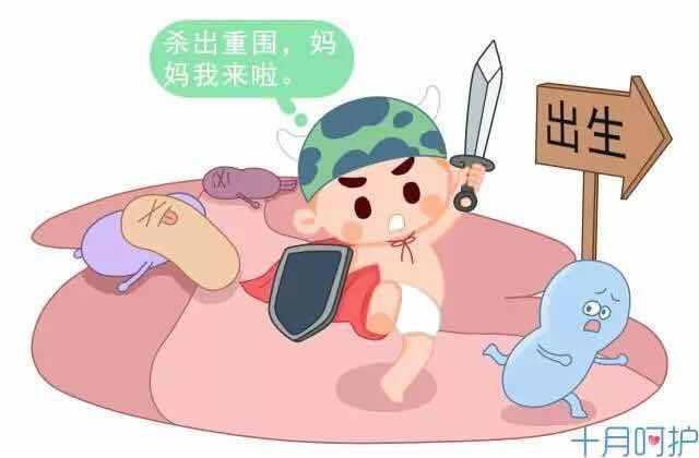 产妇分娩时，胎儿在干什么？其实宝宝也很忙，不止你一个人在努力