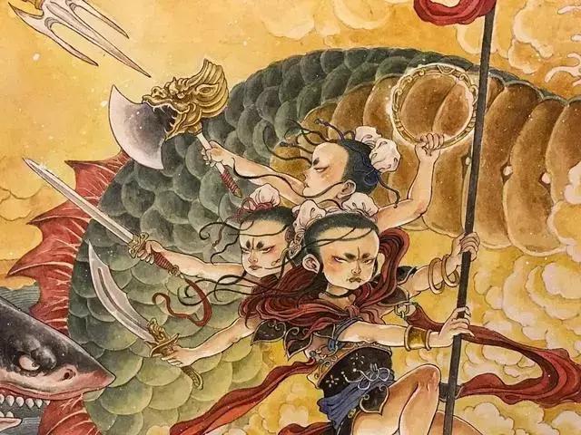 太震撼了！85后帅哥笔下的鬼神世界，让人一眼就爱上！