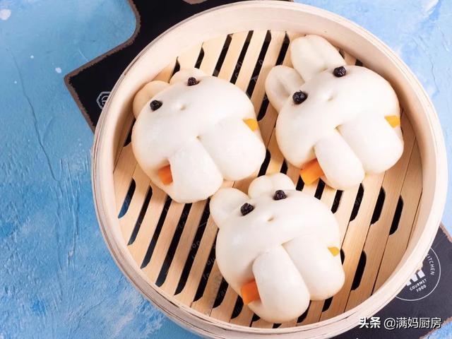 对不起，这么可爱的小馒头做法现在才告诉你~