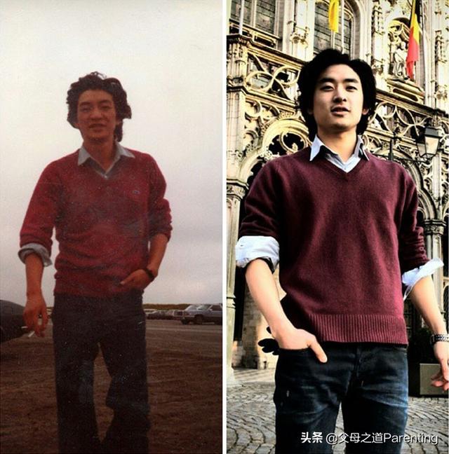 这十张照片，证明了孩子就是年轻时的父母！