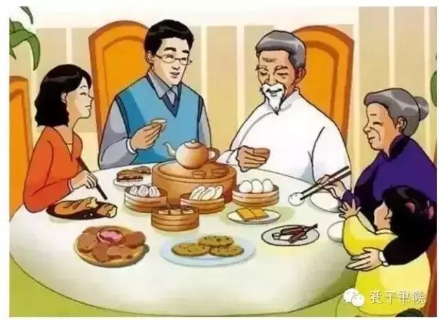 饭桌上的礼仪，父母必须教给孩子，一顿饭能看出很多