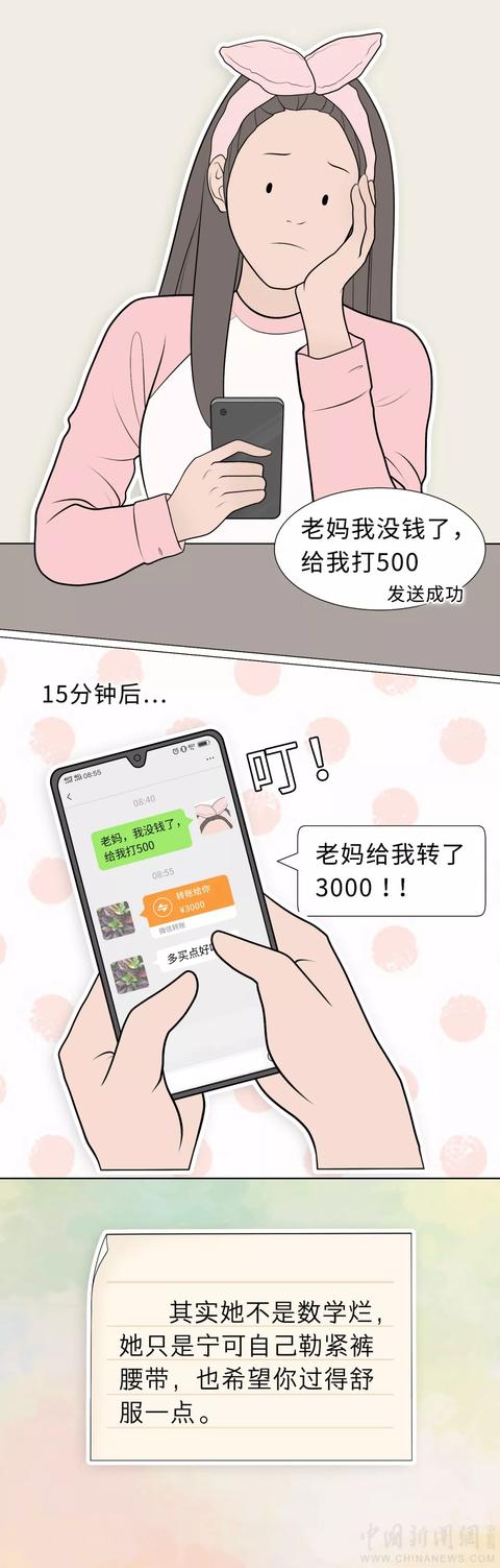 转给你那个数学很“烂”的老妈 母亲节快乐！