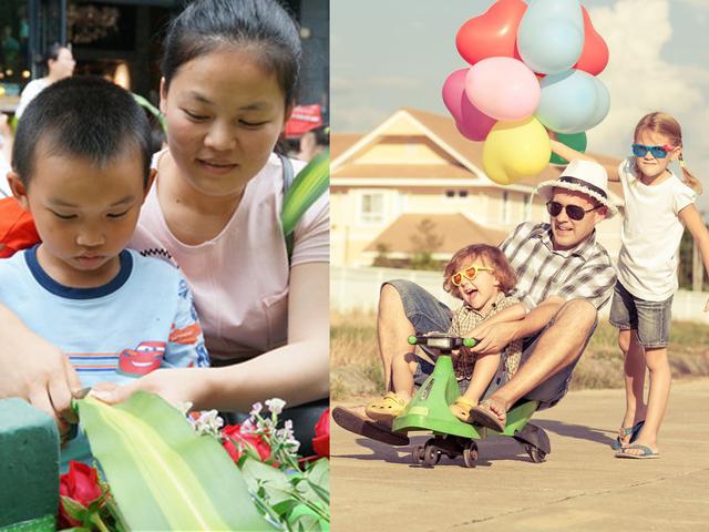 中国妈妈带娃和外国妈妈带娃有区别吗，七张对比图，看完值得深思