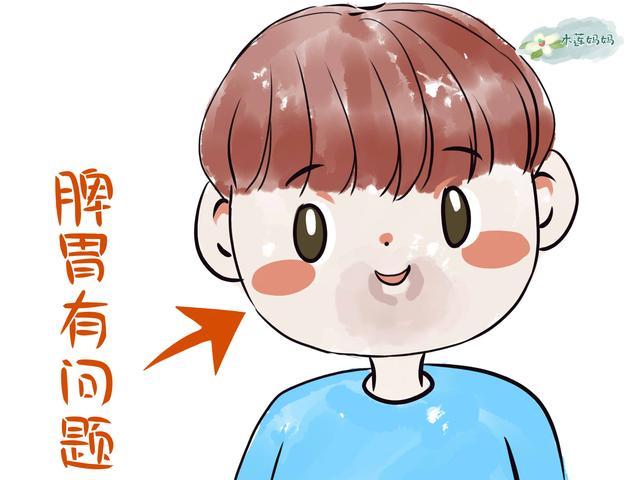宝宝脸上有这些表现，很可能是脾胃出现问题，家长可以这样做