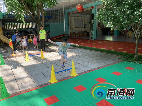 继续开跑！2019中国（海南）超级宝宝趣味运动会初赛第三场举行