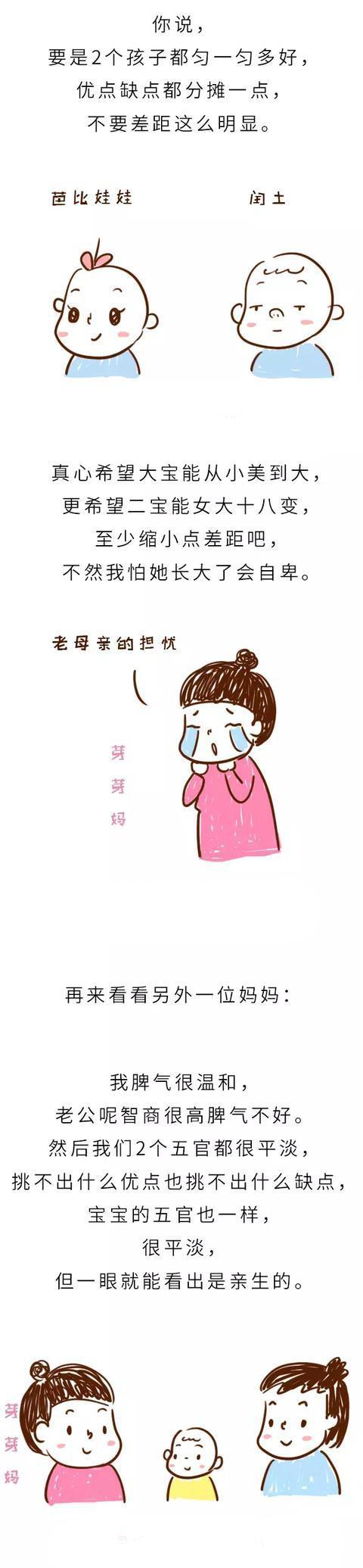 有一种遗传，叫宝宝成功地避开了爸爸妈妈的所有外貌优点！超无奈