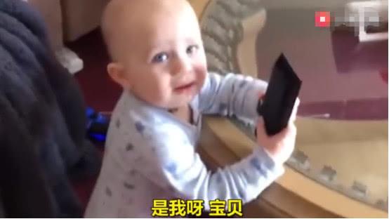 老爸把胡子刮掉后，这些宝宝觉得天都快塌了