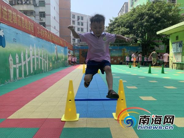 海南超级宝宝趣味运动会第五场初赛开赛 孩子在欢乐中锻炼成长