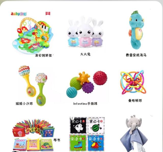 买的多不如买的好，0-12月玩具如果每月只能买一个教你怎么选