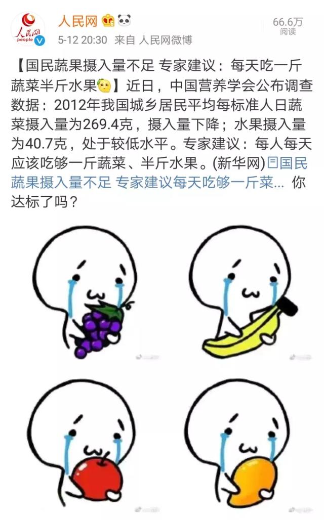 娃每天吃多少水果才达标？原来我家一直吃少了