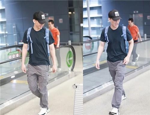 45岁徐静蕾和男友黄立行现身机场,身材发福疑似怀孕!