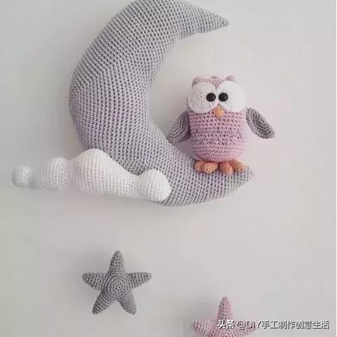 毛线在会编织的家长手里，变成了无数种爱的表达方式，附钩织教程