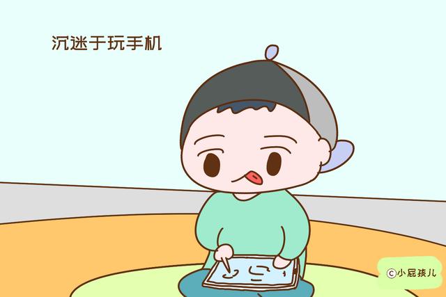 沉迷于玩手机的孩子，家里都有这样的爸妈，真不是孩子的错