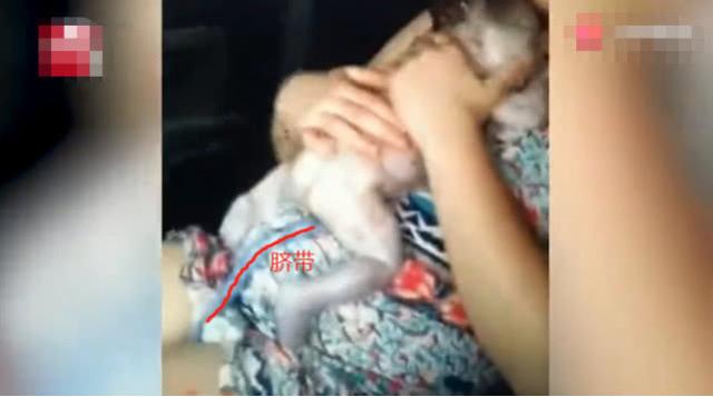 丈夫开车时妻子突然分娩，仅用6秒就生下宝宝
