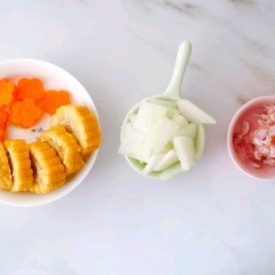 12M+羊肉玉米冬瓜汤：宝宝辅食营养食谱菜谱