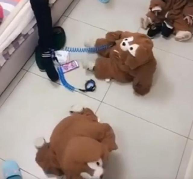 抖音“越狱三胞胎”火了，妈妈让爸爸照顾三胞胎，推门后不淡定了
