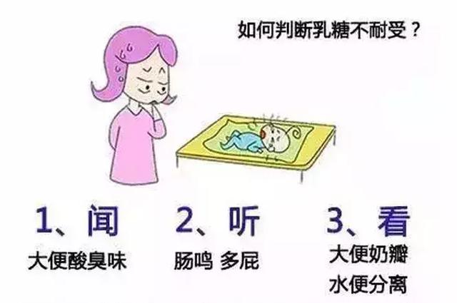 孩子便便酸臭的现象可能是乳糖不耐受，妈妈要留意