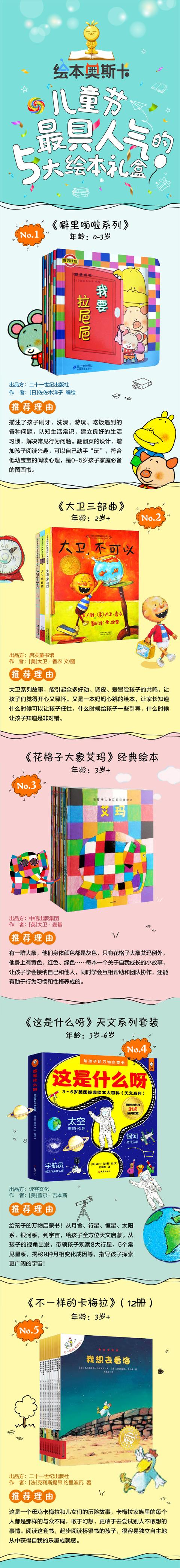 书单来了丨绘本奥斯卡专家团推荐：儿童节最具人气5大绘本礼盒