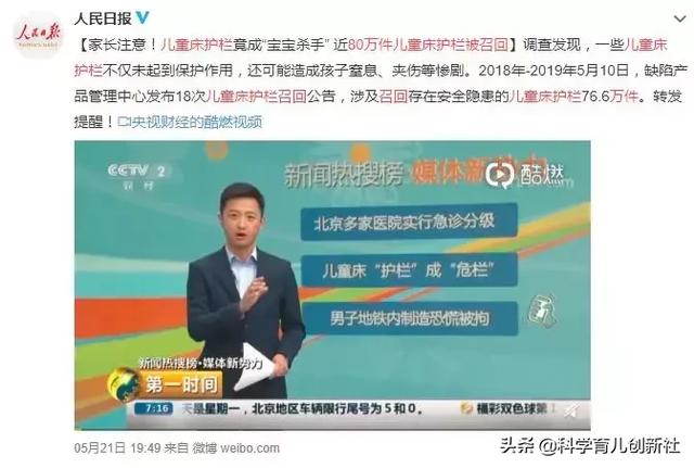 被召回的80万件儿童床护栏，究竟有多危险？家有孩子的注意了