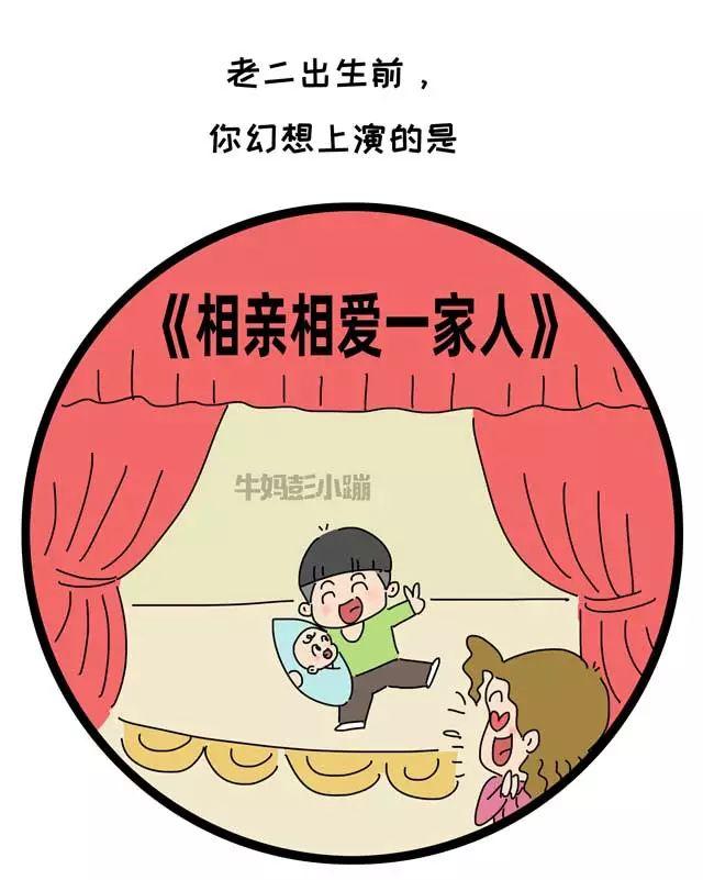 有二胎的家庭是什么样的？哈哈哈哈哈哈哈