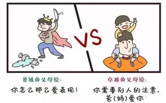 与孩子沟通怎么说才对？8幅漫画告诉你?万能沟通公式?