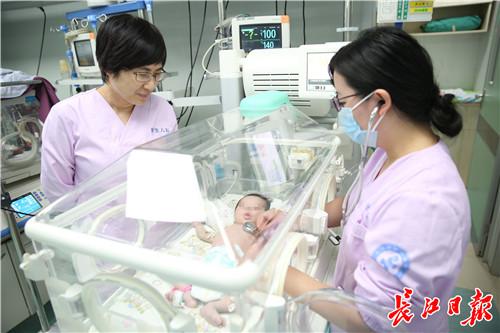 新生女婴“肺出血”命悬一线，医护14天守护“抢”回小天使