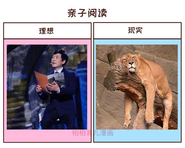 理想中的爸爸VS现实中的爸爸，可以说是人间真实了