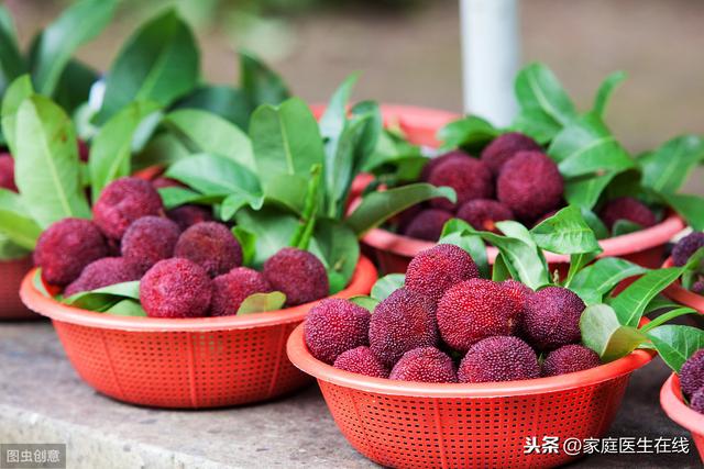 夏季儿童吃杨梅开胃，这2件事，家长们得注意