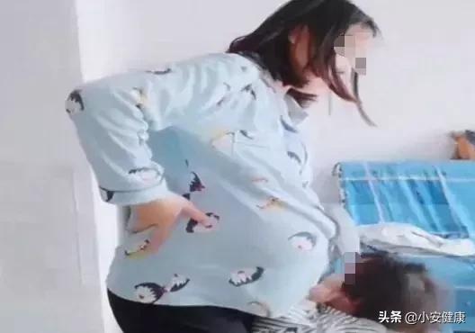 一位二胎孕妈的日常，挺着大肚子还要照顾大宝，看完心疼了