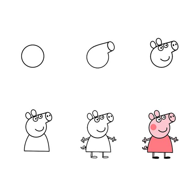 幼儿园动物范画，孩子临摹必备！（建议家长收藏）