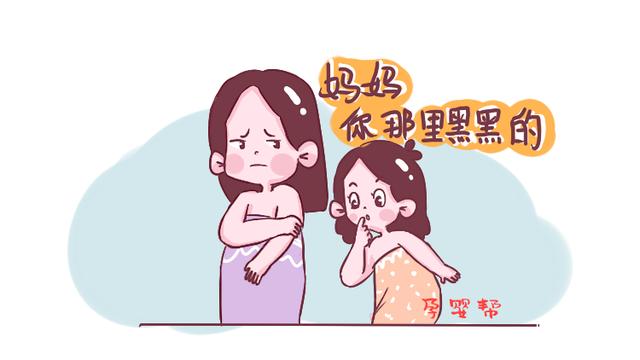 女儿：妈妈你下面怎么长“胡子”了，这位妈妈的聪明做法堪称典范