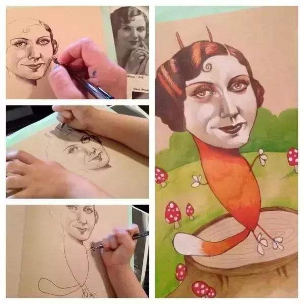 你怎么和孩子感情那么好？和他一起画画，让孩子远离平板电脑