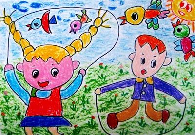 儿童画大集合，喜欢来收藏哦，为3-6岁孩子画画黄金时期做准备