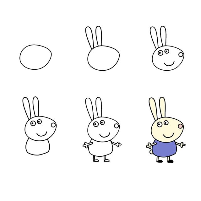 幼儿园动物范画，孩子临摹必备！（建议家长收藏）