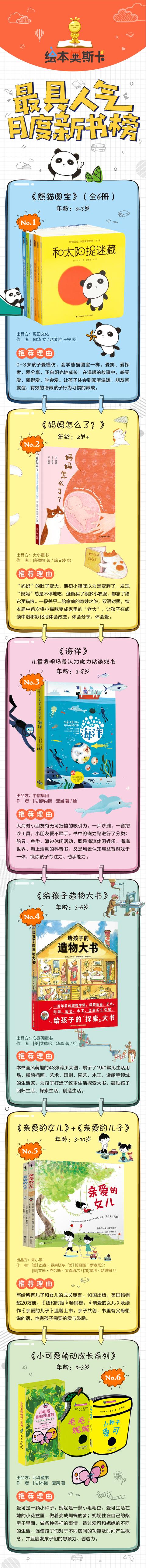 童年有限，只读经典丨最具人气新书榜，6本好书抢鲜给孩子看